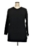 French Laundry Stripes Black Pullover Sweater Size 2X - photo 2