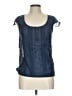 SO Blue Sleeveless Blouse Size L - photo 1