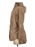 Zara Basic Solid Tan Raincoat Size S - photo 5