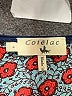 Cotélac 100% Polyester Paisley Teal Casual Dress Size XL - photo 6