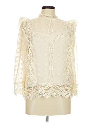 Entro 3/4 Sleeve Blouse (view 1)