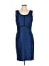 St. John Blue Cocktail Dress Size 4 - photo 1
