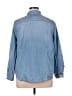 Chico's Blue 3/4 Sleeve Button-Down Shirt Size XL - photo 2