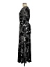 Nina Leonard Paisley Black Cocktail Dress Size M - photo 5