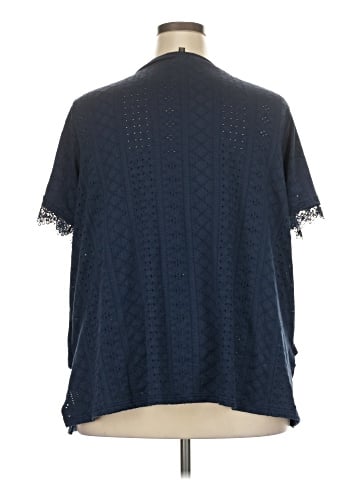 DG^2 by Diane Gilman Short Sleeve Blouse (view 2)