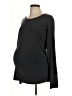 Gap Fit Black Long Sleeve Top Size Lg Maternity - photo 1