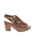 Naturalizer Brown Heels Size 11 - photo 1