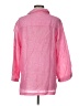 Sigrid Olsen 100% Linen Pink 3/4 Sleeve Blouse Size L - photo 2