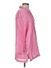 Sigrid Olsen 100% Linen Pink 3/4 Sleeve Blouse Size L - photo 4