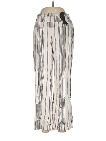Ecru Silk Pants (view 1)