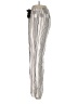 Ecru Stripes Silver Silk Pants Size M - photo 5