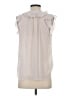 Rebecca Taylor Ivory Sleeveless Blouse Size 2 - photo 2