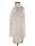 Rebecca Taylor Ivory Sleeveless Blouse Size 2 - photo 5