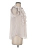 Rebecca Taylor Ivory Sleeveless Blouse Size 2 - photo 4