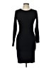 ASOS Solid Black Cocktail Dress Size 10 - photo 1