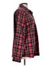 L.L.Bean Plaid Red Long Sleeve Button-Down Shirt Size L - photo 4