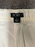J.Crew 100% Linen Solid Ivory Shorts Size L - photo 3