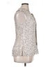 DKNY 100% Polyester Ivory Sleeveless Blouse Size XL - photo 4