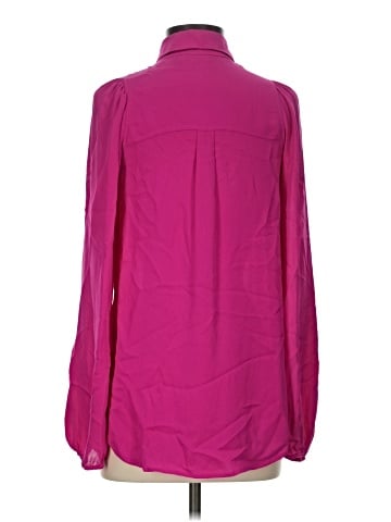 A.L.C. Long Sleeve Silk Top (view 2)