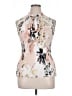 DKNY 100% Polyester Ivory Sleeveless Blouse Size XL - photo 1
