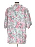 Michelle McDowell Pink Short Sleeve Blouse Size L - photo 2