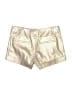 Alice + Olivia Metallic Gold Shorts Size 6 - photo 2