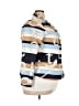 Creation L Color Block Stripes Blue Blazer Size 18 - photo 4