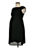 OCTAVIA Maternity 100% Polyester Solid Black Casual Dress Size S - photo 1