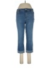 Cato Chevron-herringbone Blue Jeans Size 12 - photo 1