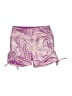 Justice Metallic Purple Athletic Shorts Size 7 - 8 - photo 1