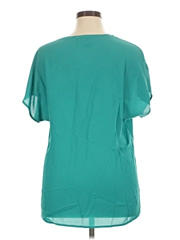 Pleione Short Sleeve Blouse (view 2)