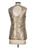 Unbranded 100% Polyester Gold Sleeveless Blouse Size S (estimated) - photo 2