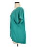 Pleione 100% Polyester Teal Short Sleeve Blouse Size XL - photo 5