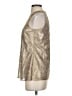 Unbranded 100% Polyester Gold Sleeveless Blouse Size S (estimated) - photo 5