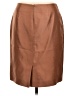 Talbots Solid Brown Silk Skirt Size 10 Petite - photo 2