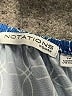 Notations Blue Short Sleeve Henley Size 1X - photo 7