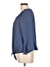 BCX 100% Polyester Blue 3/4 Sleeve Blouse Size L - photo 5