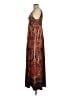 One World Paisley Brown Casual Dress Size M - photo 5