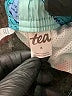 Tea 100% Polyester Teal Green Rash Guard Size 6 - photo 3