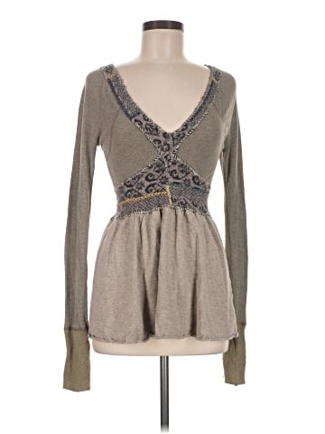 Free People Long Sleeve Blouse
