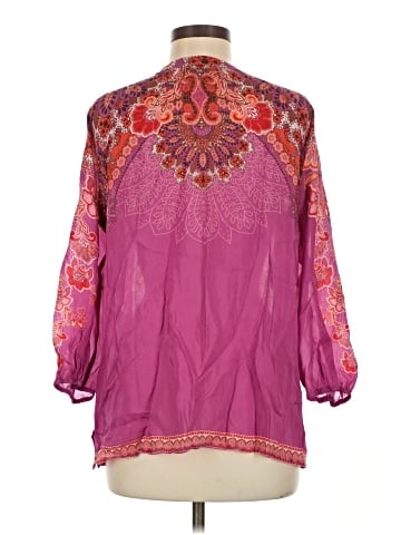 Johnny Was 3/4 Sleeve Blouse (view 2)