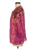 Johnny Was 100% Cupro Paisley Pink 3/4 Sleeve Blouse Size M - photo 5