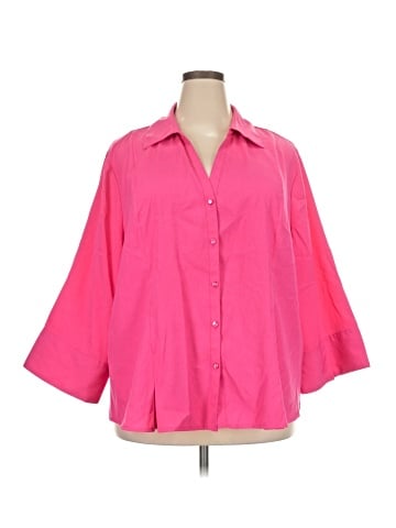 Cato 3/4 Sleeve Blouse (view 1)