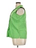 Basic Editions Green Sleeveless Button-Down Shirt Size XL - photo 5
