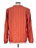 L.L.Bean Orange Long Sleeve Blouse Size L - photo 2