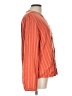 L.L.Bean Orange Long Sleeve Blouse Size L - photo 4