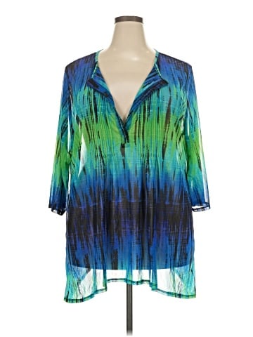 Maggie Barnes for Catherines 3/4 Sleeve Blouse (view 1)