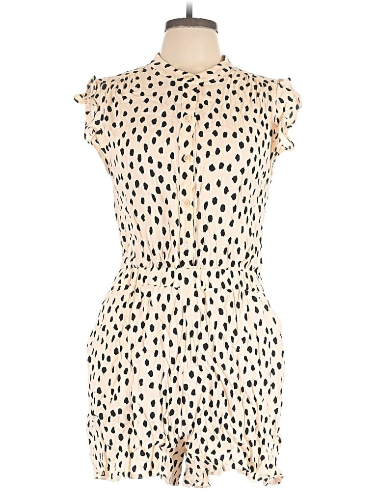Pre-owned Kate Spade New York Romper In Ivory