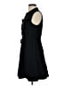 Nine West Solid Black Casual Dress Size S - photo 5