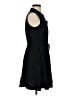 Nine West Solid Black Casual Dress Size S - photo 4
